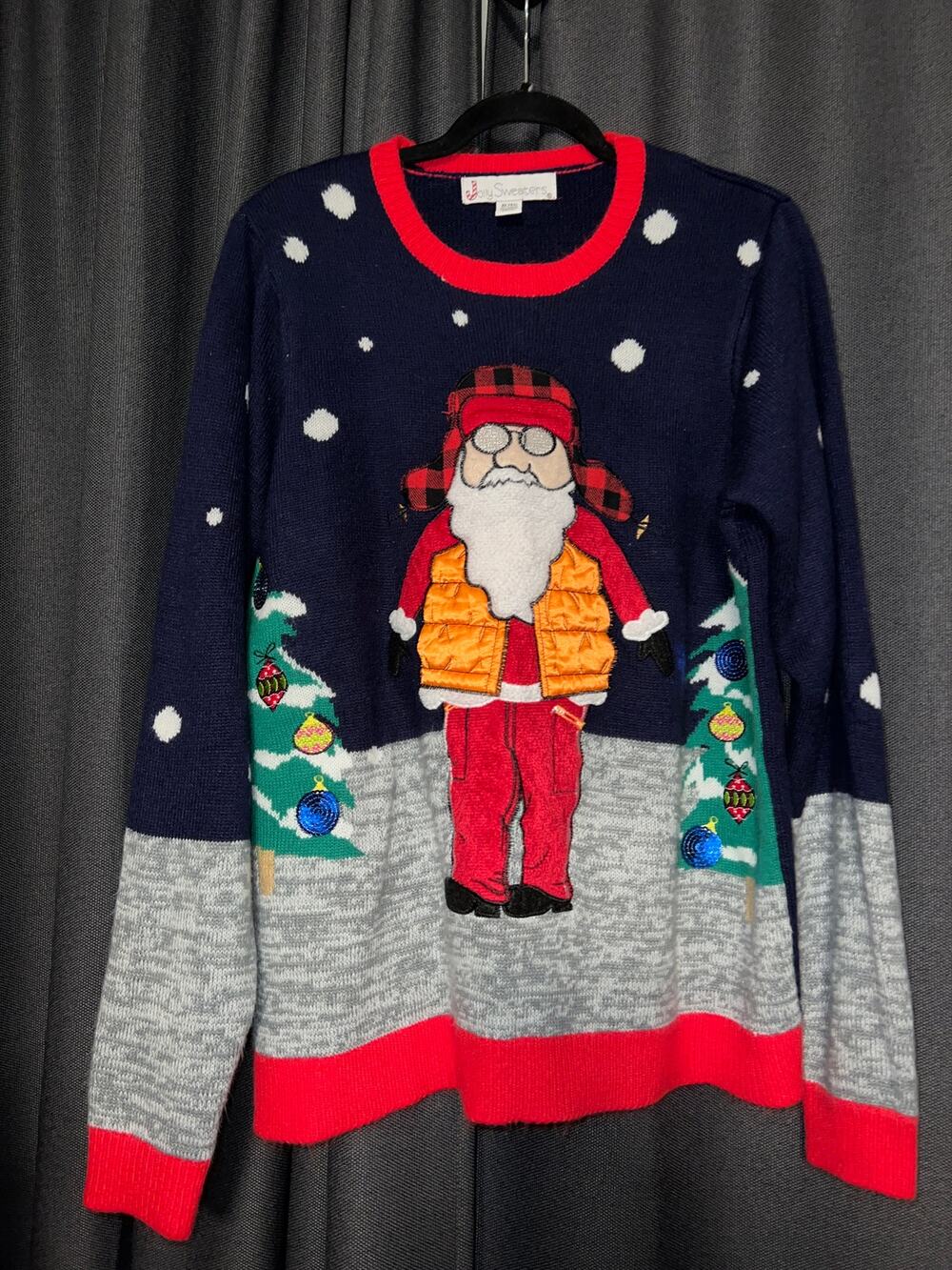 Ugly Christmas Sweater Xmas Size XL